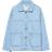 Stradivarius Denim Jacket with Pockets - Light Blue