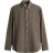 H&M Regular Fit Textured Shirt - Khaki Green