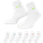 Nike Unisex 6-Pk Dri-fit Quarter Socks - Multi-color