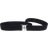 Elastikbaelter Fine Silver Buckle Elastic Belt - Black