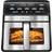 Gourmia digital air fryer 7.6l light
