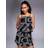 River Island Womens Sleeveless Handkerchief Cami Top - Black