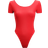 Bodssy Boat Neck Bodysuit - Red