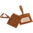 Bagasi Luggage Tag - Brown