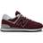 New Balance NB 574 Herr Gymnastikskor Sneaker - Burgundy Evm