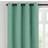 Dunelm Luna Brushed Blackout Eyelet Curtains Jade Mist 168x228cm