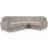Dunelm Martha Chunky Chenille Sofa 259cm 4 Seater