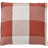 Bemz Check Linen Terracotta Pudebetræk Brun (65x65cm)