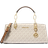 Michael Kors Cynthia Small Signature Logo Satchel - Vanilla/Acorn