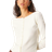 ASOS DESIGN Fitted Ribbed Cardigan - Cream