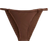 New Look Mix and Match Tanga Bikini Bottoms - Dark Brown