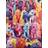 Picty Ponies Multicolour Poster 21x30cm