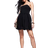 River Island Bandeau Bubble Hem Mini Dress - Black