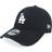 New Era Los Angeles Dodgers Distressed 9TWENTY Black/White Dad Cap