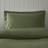 Dunelm Soft & Cosy Luxury Oxford Pillow Case Green (75x50cm)