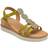 Lotus Shannon Womens Heeled Sandals - Green