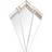 Melody Maison Pink & Mocha Art Deco Fan 60cm x 40cm One Size Wall Mirror
