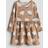 H&M Printed Cotton Dress - Beige
