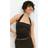 Gina Tricot Soft Touch Halterneck Top - Brunt