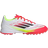 adidas F50 League Turf Boots - Cloud White/Core Black/Solar Yellow