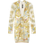 Versace Underwater Barocco Safety Pin Mini Dress - Multicolor/Gold