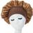 Megabilligt Sleeping Cap Satin Bonnet Brun One Size