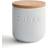 Dunelm Ceramic Sugar Canister White Kitchen Container