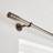 Dunelm Cylinder Extendable Metal Eyelet Curtain Pole 210cm