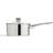Dunelm Essentials Stainless Steel Saucepan, 18cm Silver with lid 18 cm