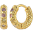 Hultquist Florence Hoops - Gold/Multicolour