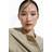 H&M Linen Blend Bomber Jacket - Beige