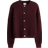 H&M Textured Knit Cardigan - Burgundy
