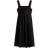 H&M Pintucked Flared Skirt Dress - Black