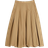 River Island Bubble Hem Midi Skirt - Beige