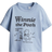 H&M Baby Blue Print Motif Cotton T-shirt - Blue