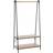 Dunelm Jano Single Rail Black Clothes Rack
