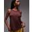 Topshop Soft Loose Tank - Brown