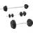 vidaXL Barbell and Dumbbell with Plates Set 90 kg