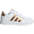adidas Grand Court Sustainable Lace Schuh - Cloud White/Matte Gold