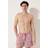 H&M Men Patterned Swim Shorts - Pink