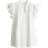 H&M Kjole Med Flæseærmer Og Broderie Anglaise - Hvid