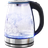 electric kettle glass 360 blue 1800w