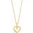Joanli Nor Odanor Necklace - Gold/Transparent