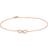 Joanli Nor Agna Bracelet - Rose Gold/Transparent