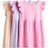 H&M Girls 3-Pack Jersey Dresses - Pink