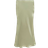 New Look Petite Satin Bias Midi Skirt - Light Green