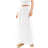 Bershka Cheesecloth Tiered Maxi Skirt - White