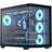 AeroCool P500C Tempered Glass Black