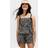 H&M Beige 2-Delat Bomullsset - Beige/Leopardmönstrad