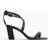 H&M Sort Sandaler Med Blokhæl -